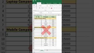 Don't Type Serial Numbers in excel‼️Instead use special trick#exceltutorial #shorts