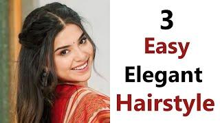 3Easy Elegant Hairstyle - Beautiful Hairstyle | hairstyle for girls | hairstyle 2025