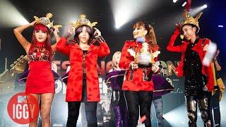 2NE1 performing " I am the best" in New york at MTV IGGY's Best New Band in yhe world!!