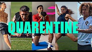 A Footballers Quarantine Workout ?