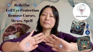 Evil Eye Protection   Remove Curses, Hexes, Spells 🪬 Cord Cutting | Reiki Energy & Sound Healing