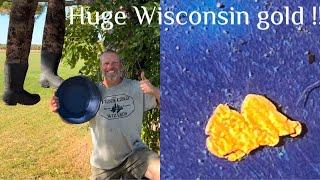 The BIGGEST GOLD I’ve ever seen in Wisconsin !!!