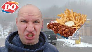 Dairy Queen's New Sauced & Tossed Honey BBQ Glazed Chicken Strip Basket!