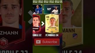 ИСТОРИЯ GRIEZMANN FIFA17 - FIFA24 #griezmann #fifamobile #fcmobile #shorts #FIFA