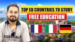 Top 3 Countries to Study in Europe 2024 | Hindi