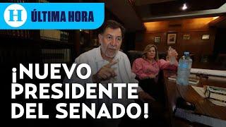 ¡Si tuvo premio! Fernández Noroña es elegido como presidente de la Mesa Directiva del Senado