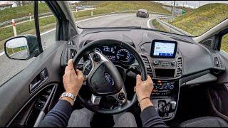 2021 Ford Tourneo Connect [1.5 ECOBLUE 120 HP] | POV Test Drive #973 Joe Black