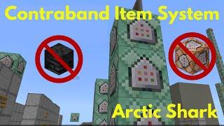 Minecraft Bedrock Contraband Item System