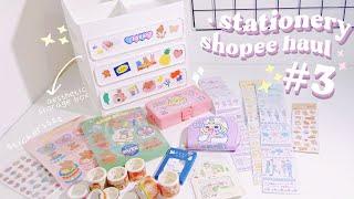 SHOPEE STATIONERY HAUL #3 | INDONESIA