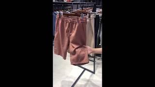 Quần Short nam đũi xước tự nhiên