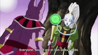 meeting the gods    vados deffends goku meetingb of all universes god of destruction