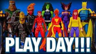 Play Day! Custom Marvel Legends DC Star Wars Fortnite G.I. Joe 3D Prints and Paints! 10/24/24