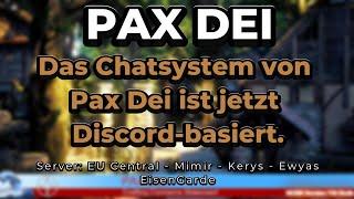 Pax Dei - Das Chatsystem von Pax Dei ist jetzt Discord-basiert. - NEWS