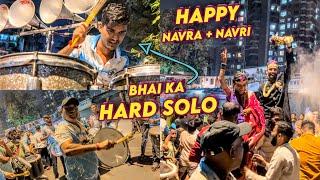 Bhai Ka Hard Solo | Happy Navra + Navri | Sarang Beats | Varat Show 2022, Malad