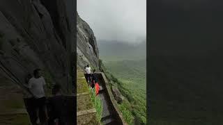 Girnar Hill Treking In Monsoon Season 2024 || Girnar Morning Best View In Heavy Rain #nature #travel