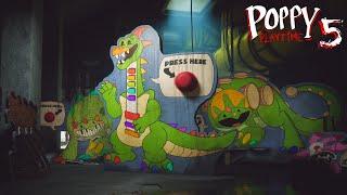 Poppy Playtime: Chapter 5 - I Found NEW Secret Pianosaurus SIBLING Cardboard Cutout