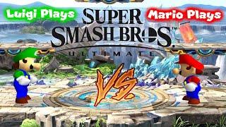 Luigi Plays: SUPER SMASH BROS ULTIMATE VS. MARIOOO