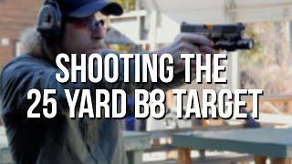 Shooting Drill: 25 Yard B8 Target