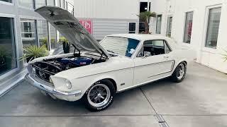 1968 Ford Mustang Coupe Driving & Walkaround