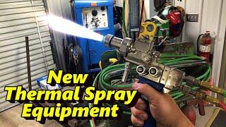 Eutectic TeroDyn 2000 Thermal Spray Equipment, Mount & First Use