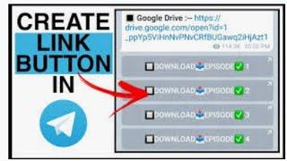 How to create link button in telegram | Tamil | Ultra studio | open telegram link in description