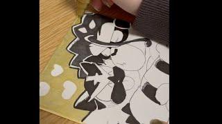 【アナログ手元】もりもり描いてるだけ動画
