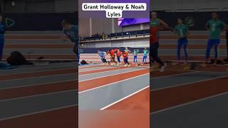 Noah Lyles & Grant Holloway Block Session in Glasgow! #shorts #track #athletics #trending #sports