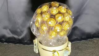 Ferrero Rocher Baum, ganz einfach selber machen und eindrucksvoll