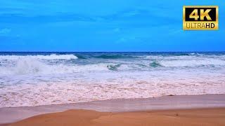  Beach Waves in 4K: Relaxing Ocean Sounds for Sleep & Calm | ASMR