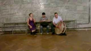Improvizing with mdr handpan and dohol