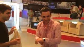 Hrach Muradyan ALS Bucket Challenge BACKSTAGE