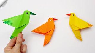 Easy origami hummingbird | Paper bird