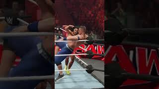 John Cena vs Rhea Ripley WWE Smackdown Today #wwe2k24 #youtubefeed #youtubeshorts #wwesmackdown