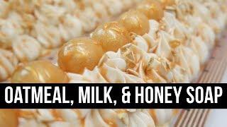 Oatmeal, Milk, & Honey Soap (+ Where I Buy My LYE!) | Royalty Soaps