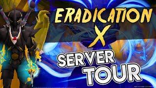 EradicationX Server Tour : CUSTOM Raids, UNIQUE Bosses, And MUCH MORE! ($150 GIVEAWAY!) RSPS