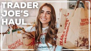 HEALTHY TRADER JOE'S HAUL! | easy 1 person meal shopping 2020