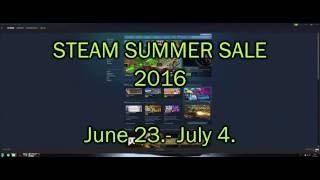 Daily deals: Steam summer sale 2016 Announcement