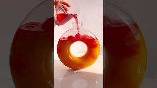 HOMECAFE Orange Hibiscus 홈카페 오렌지 히비스커스 #homecafe #asmr #ice