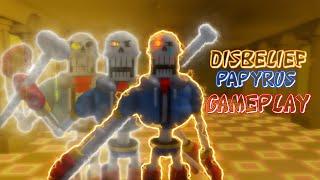 Undertale Judgement Day Disbelief Papyrus Gameplay