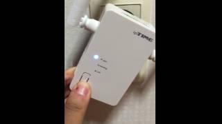 IpTime 아이피타임 Extender 5dBi 증폭기 사용영상