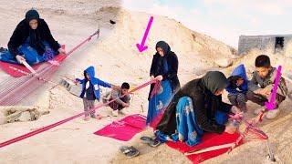 Creating works of art, a symbol of effort and perseverance, Maryam with life's challenges