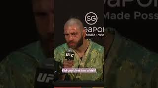 UFC275: JIRI PROCHAZKA POST FIGHT INTERVIEW (WAIT TILL END)