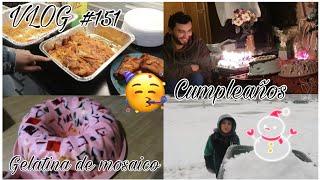 CUMPLEAÑOS DE ADAN| HACIENDO GELATINA DE MOSAICO 