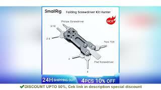 SALE SmallRig  Folding Screwdriver Kit Hunter with Screwdrivers Allen Wrenches Slotted Screwdriver A