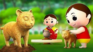 मिट्टी की बिल्ली - Clay Cat Toy Story | Hindi Moral Stories for Kids | JOJO TV Kids Hindi FairyTales