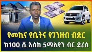 የመኪና የቤት እና የስራ ገንዘብ ብድር ! ከ100 ሺ እስከ 5 ሚሊየን ብር ድረስ የአጭርና የረጅም ጊዜ ብድር አገልግሎት |small business|Gebeya