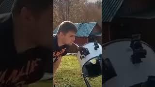 Почему на Солнце нельзя смотреть в телескоп без фильтра