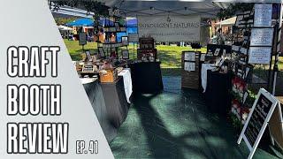 Vendor Booth Display Ideas - Craft Fair Booth Review Ep. 41
