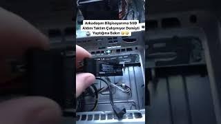 Zaten o SSD çalışırsa onun