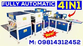 4in1 Notebook Making Machine, Successfully Running Plant, Fully Automatic Notebook Making Machine